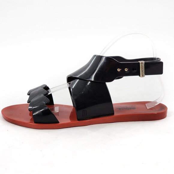MELISSA Wonderful Jason Wu Jelly Sandal Black - Picture 4 of 10